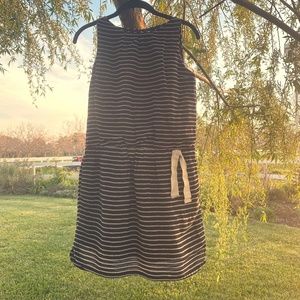 CREWCUTS sz 14 blue white stripe dress